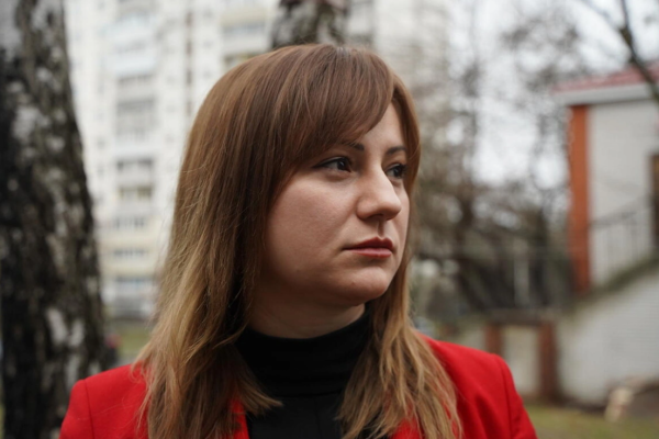 Aunque la guerra en Ucrania la ha desplazado dos veces, no está dispuesta a rendirse