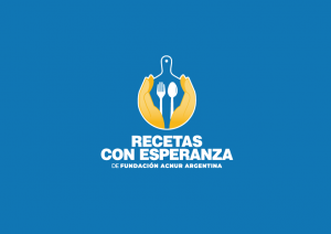 Logo recetas con esperanza Acnur