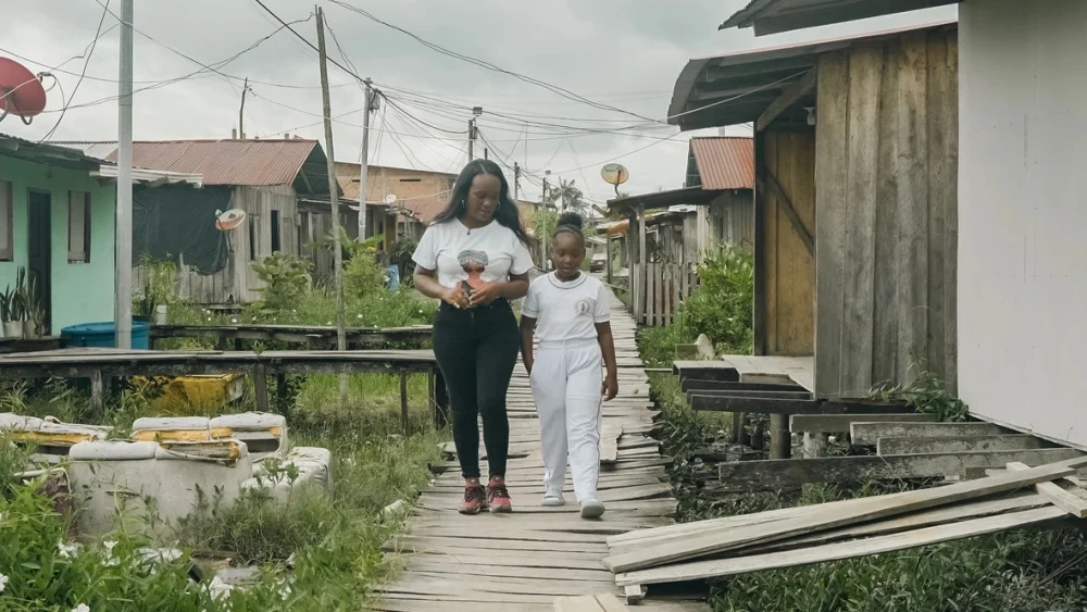 Barrio Unión Victoria, en San Andrés de Tumaco, Colombia. En este municipio, 190.192 personas han sido víctimas de desplazamiento forzado. © ACNUR